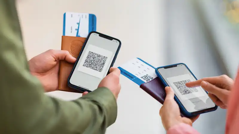 Sharing A QR Code